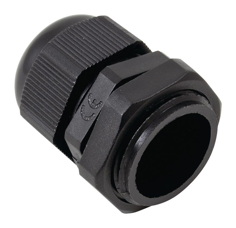 Hellermanntyton Ngm63Bk Cable Gland, 37 To 44Mm, Nylon 6, Black