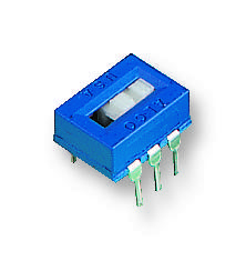 Alcoswitch - Te Connectivity Ase2204 Slide Switch, Dpdt, Raised Actuator