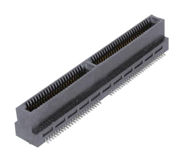 Harting 15040802001000 Card Edge Conn, Dual Side, 80Pos, Smt