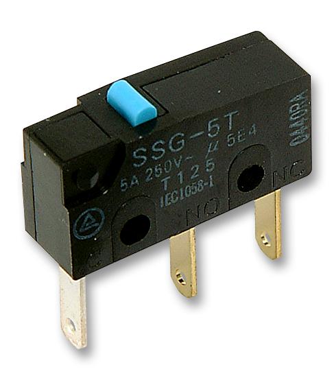 Omron Electronic Components Ssg-5T Microswitch, V4, Plunger