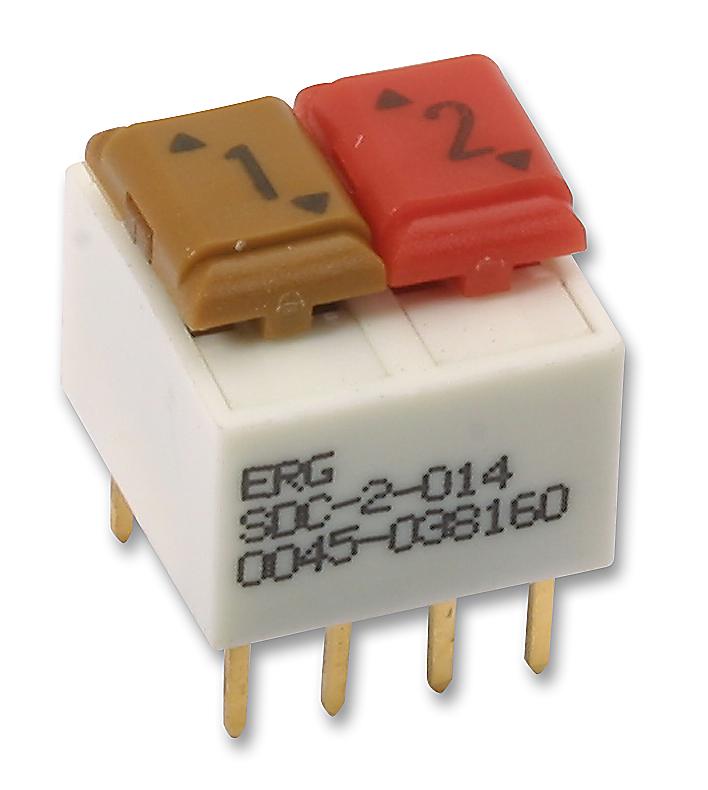 Erg Components Sdc-2-014 Switch, Dil, Dt, 2Way