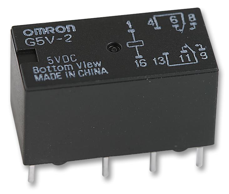 Omron Electronic Components G5V-2   Dc3 Signal Relay, Dpdt, 3Vdc, 2A, Tht