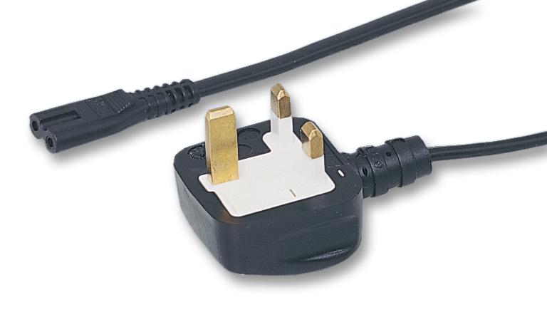 Volex X-299960A Lead, Fig 8, Black, 2M