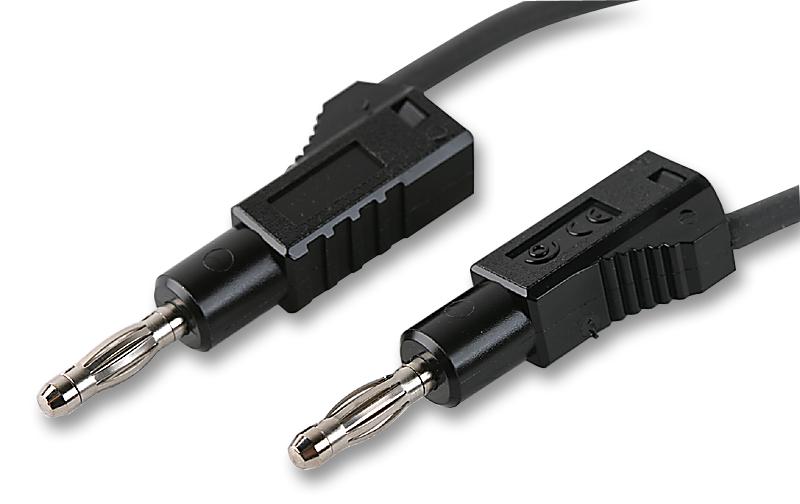 Multicomp Pro 76-011 Test Lead, Blk, 1.524M, 1.2Kv, 12A