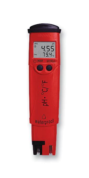 Hanna Instruments Hi-98127 Ph Meter, -2Ph - 16Ph, 0.1Ph, +/-0.1Ph