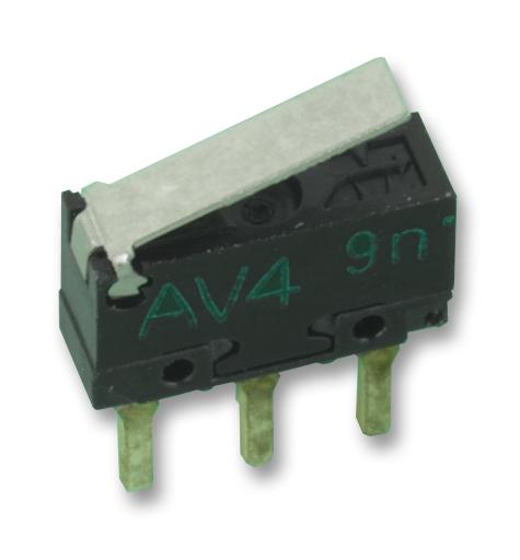 Panasonic Av32143 Microswitch, Short Hinge Lever, Spdt, 3A