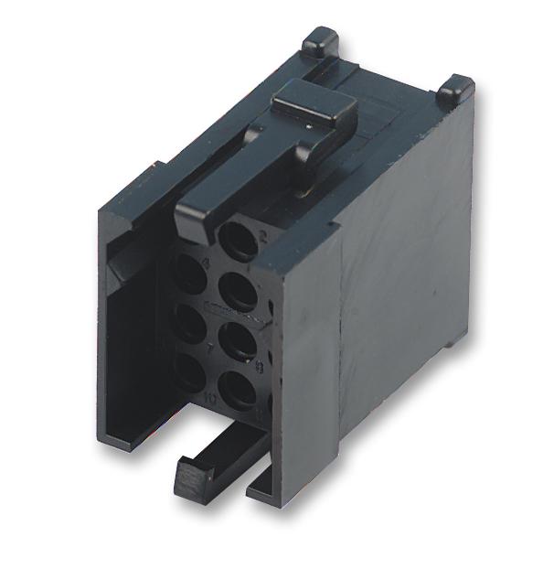 Itt Cannon Tst04Pa00 Rectangular Housing, Plug, 4 Way, Nylon