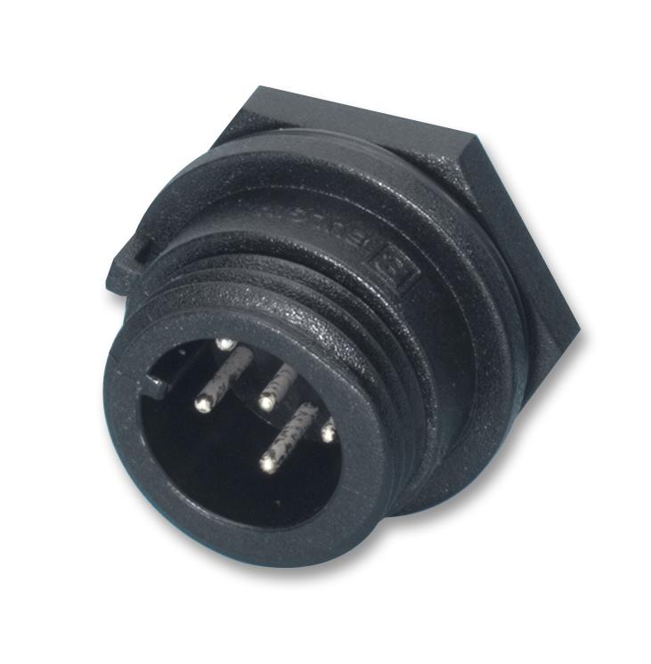 Bulgin Limited Px0413/06P/pc Plug, Pcb, 6Pole