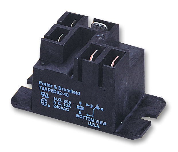 Oeg - Te Connectivity T9Cp5A54-240 Relay, Spdt, 250Vac, 20A