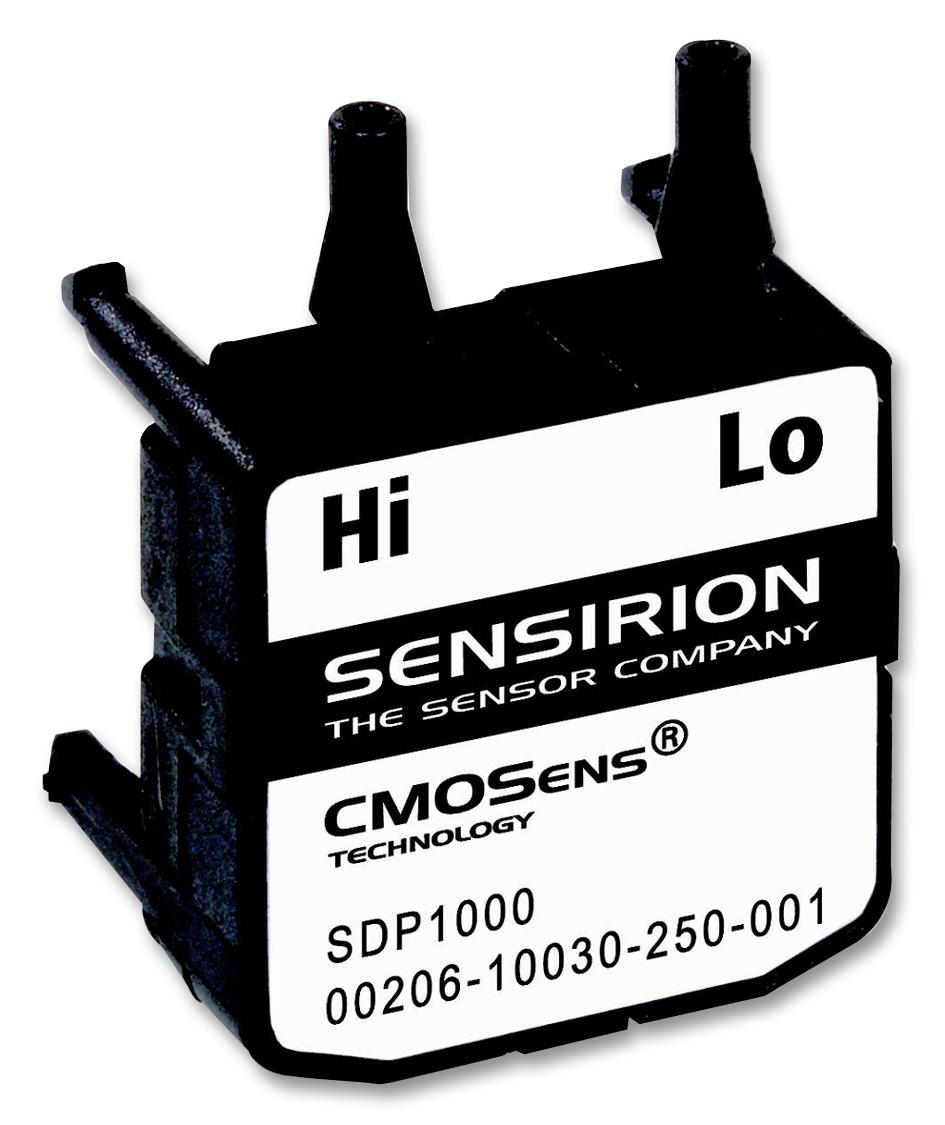 Sensirion Sdp1000-L Pressure Sensor, Diff, -20 To 500Pa