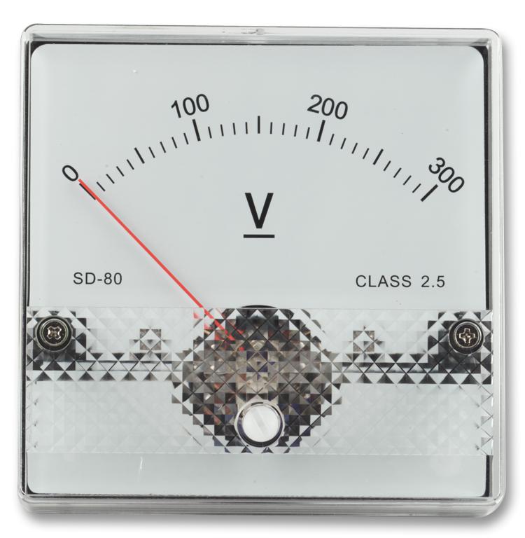 Multicomp Pro Sd80/0-30V Meter, 81X81Mm, 0-30V