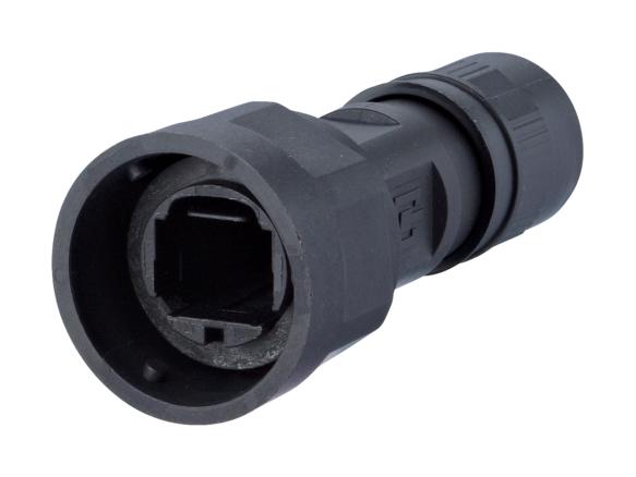 Metz Connect 1401015002Ke Conn Housing, Ip67 V1, Rj45 Plug