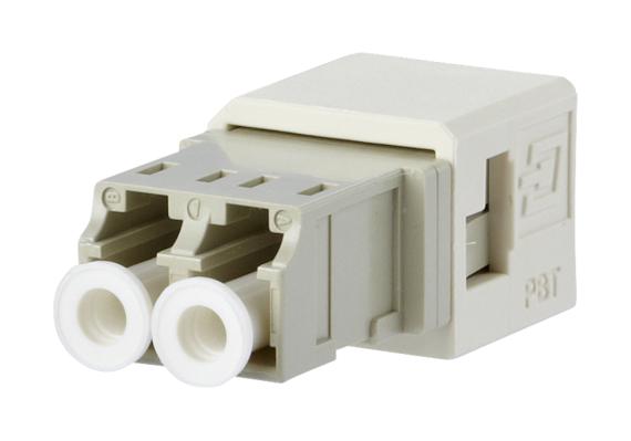 Metz Connect 1402300820Mi Fo Adapter, Lc Duplex-Lc Duplex, Beige