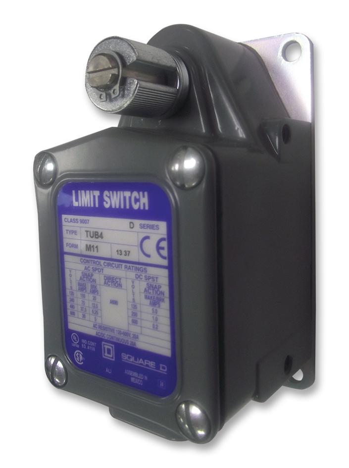 Square D By Schneider Electric 9007Tub7M11 Limit Switch, Rotary, Spdt, 5A, 600V