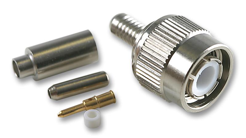 Radiall R143082000 Rf Coaxial, Tnc, Straight Plug, 50Ohm