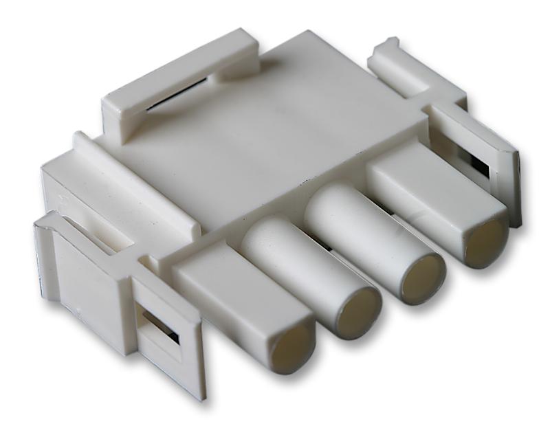 Amp - Te Connectivity 350779-4 Connector, Housing, Plug, 4 Way, Nylon