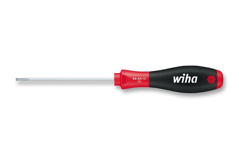 Wiha 00708 Screwdriver, Slot, 8Mm