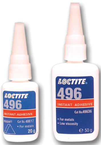 Loctite 496, 50G Adhesive, 496, Med Viscosity, 50G