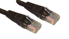 Pro Signal Ps11196 Patch Cord, Rj45 Plug, Cat6, 0.5M, Black