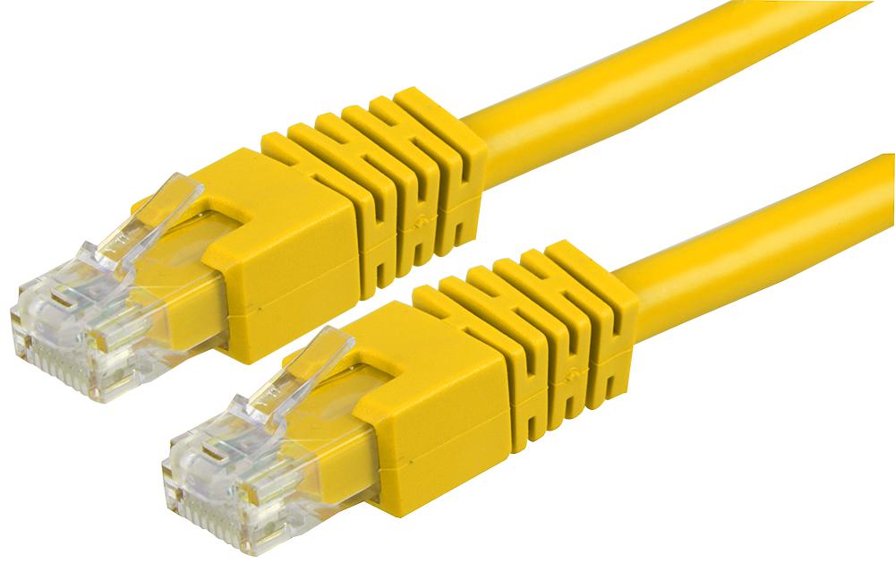 Pro Signal Ps11162 Patch Cord, Rj45 Plug, Cat6, 2M, Yellow