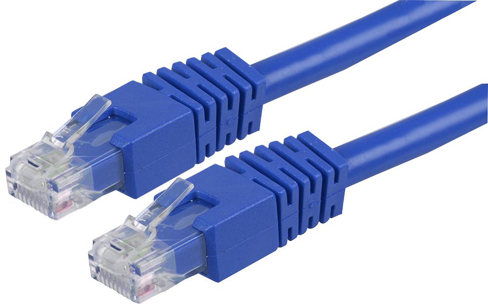 Pro Signal Ps11182 Patch Cord, Rj45 Plug, Cat6, 2M, Blue