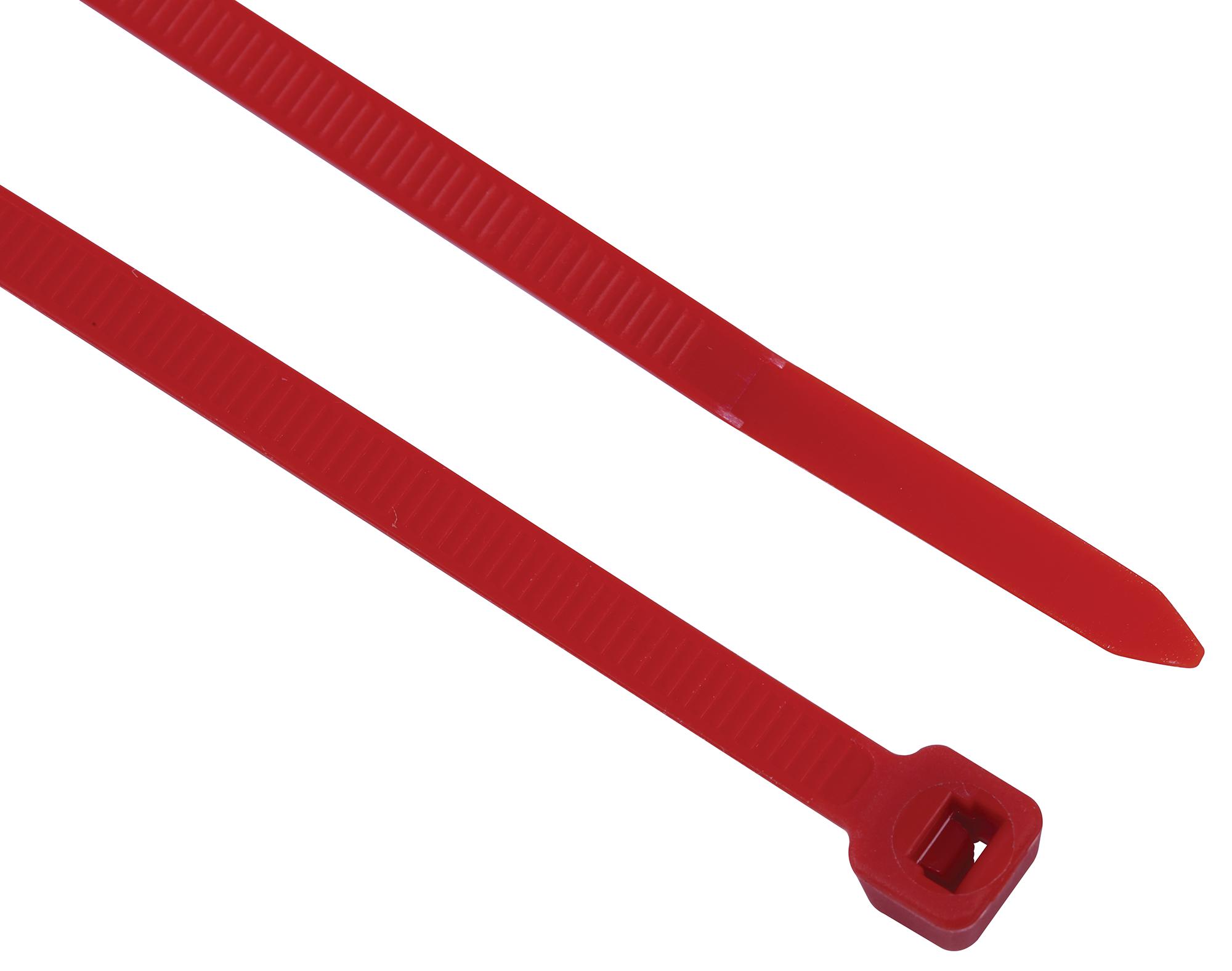 Pro Power 200 X 4.80Mm Red Cable Ties 200 X 4.8Mm Red 100Pk