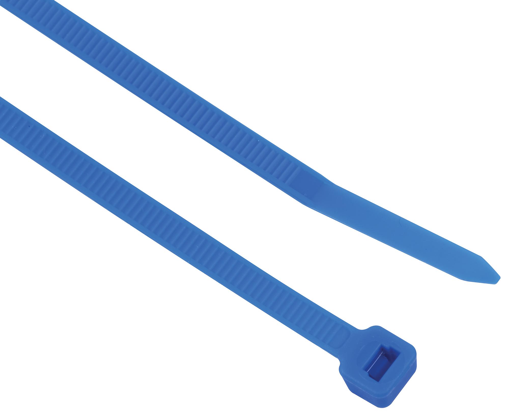 Pro Power 200 X 4.8Mm Blue Cable Ties 200 X 4.8Mm Blue 100Pk