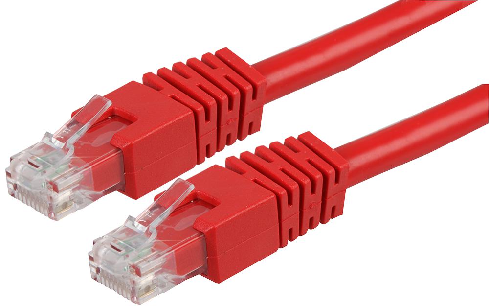 Pro Signal Ps11156 Patch Cord, Rj45 Plug, Cat6, 15M, Red