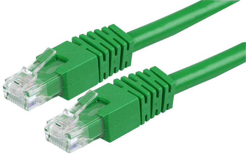 Pro Signal Ps11170 Patch Cord, Rj45 Plug, Cat6, 0.5M, Green