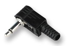 Pro Signal Psg08268 3.5Mm Jack Plug, Mono, 90Deg, Pk5