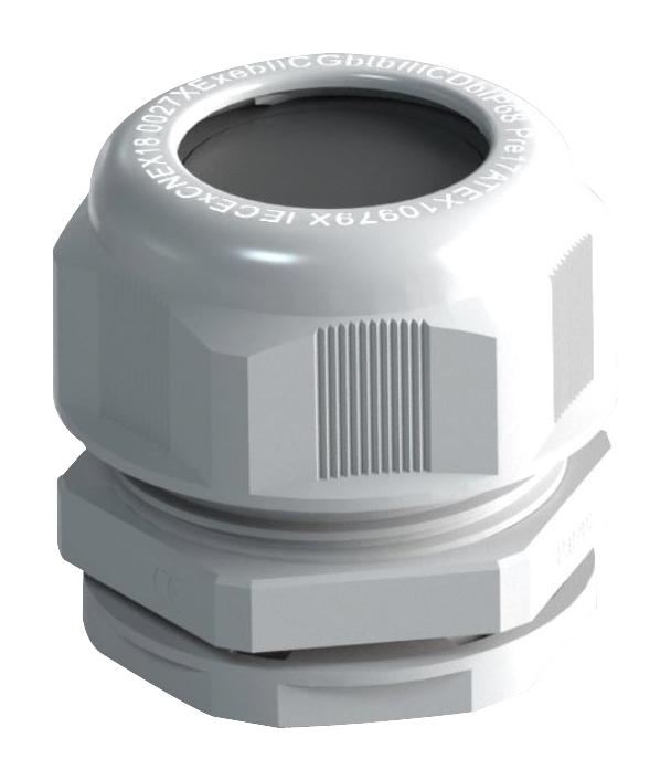 Multicomp Pro Mp012668 Cable Gland, 22 To 32Mm, Nylon, Grey