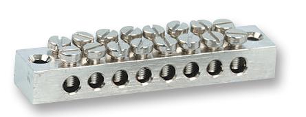 Pro Elec 19755R Earth Terminal Block - 8-Way