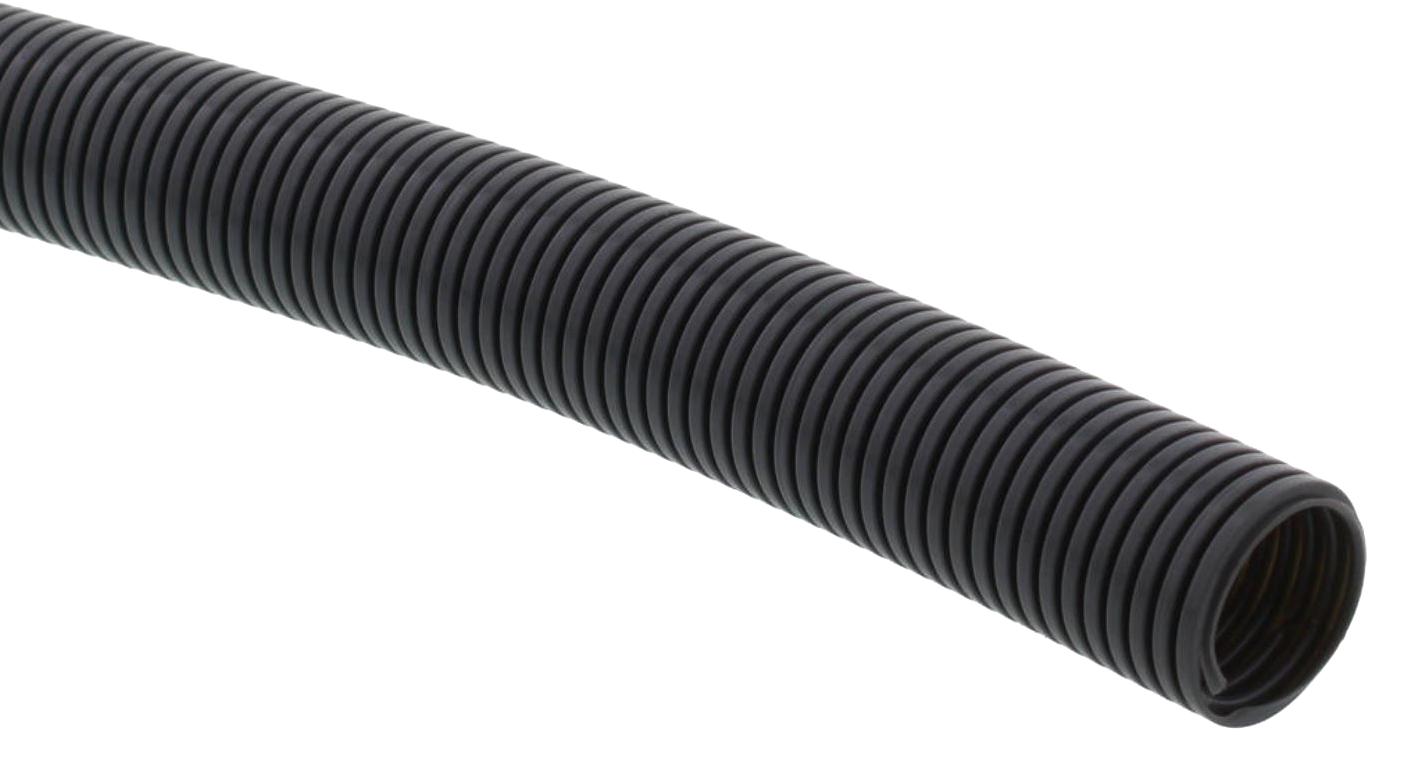 Wiska 10107075 Conduit, 21.2Mm, Nylon 6, Blk