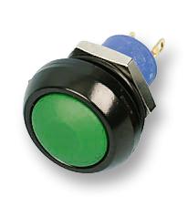 Apem Ipr3Sad3 Ip67 Pushbutton Rnd Green