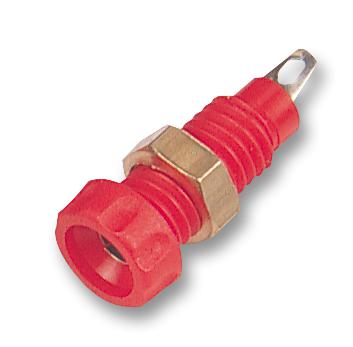 Cliff Electronic Components S14-Red Binding Post, 10A, 4Mm, Panel, Red