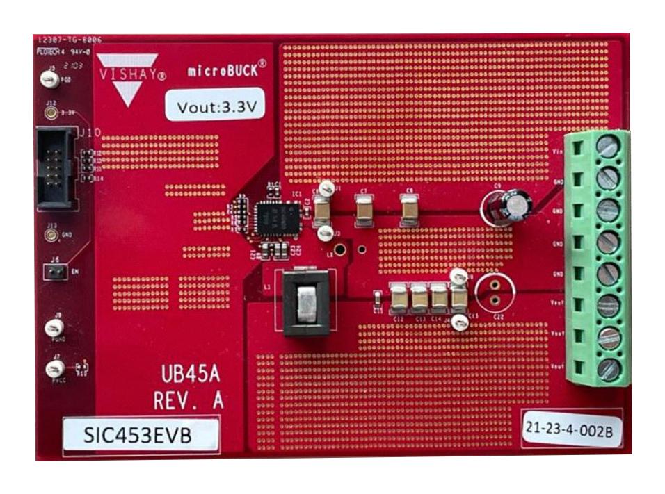 Vishay Sic453Evb-Kit-A Reference Board, Sync Buck Regulator