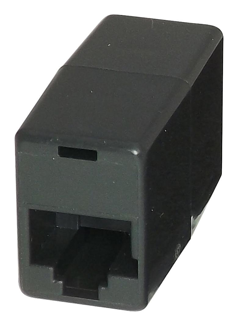 Tuk Acy88Bk Coupler, Rj45 Jack, 8P8C, Cat4, Blk