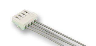 Jst (Japan Solderless Terminals) 04Sur04Sur32W300 Lead, 4Way, 0.8Mm, 300Mm