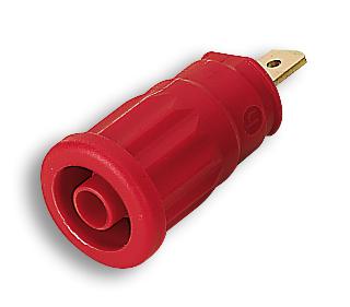 Hirschmann Test And Measurement 972361101 Socket, 4Mm, Shrouded, Red, Pk5 , Pki