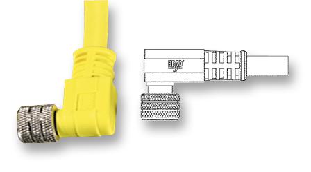 Molex 403001E02M050 Lead, M8, 3Way, 5M, Pvc