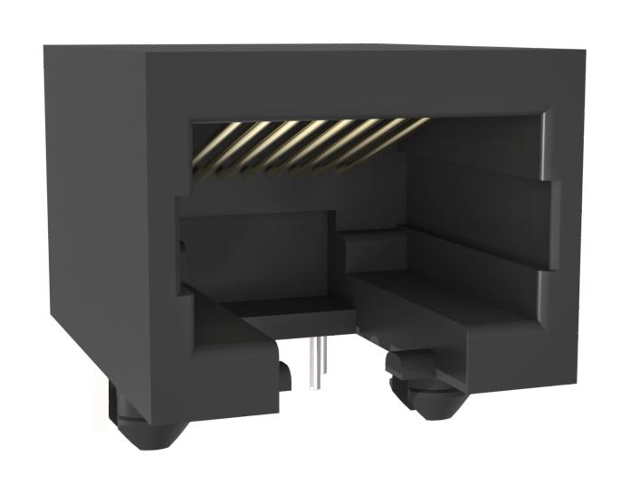 Amphenol Communications Solutions Rje05188051C Mod Conn, R/a Rj45 Jack, 8P8C, 1Port, Th