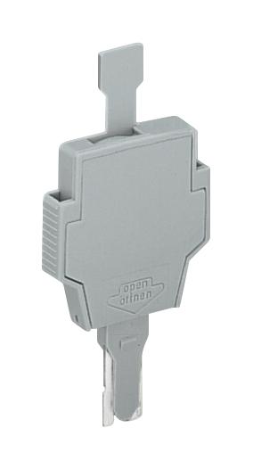 Wago 281-511 Fuse Plug, Rail Mount Terminal Block