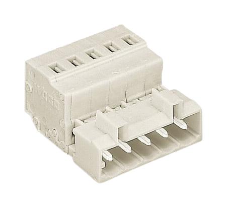 Wago 721-602 Terminal Block, Pluggable, 2Pos, 12Awg