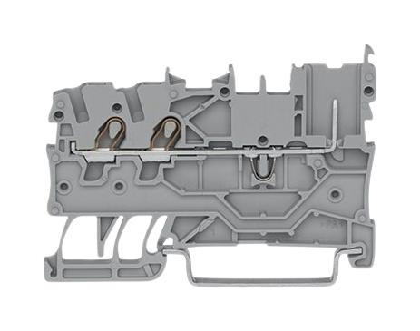 Wago 2020-1301 Terminal Block, Din Rail, 2Pos, 16Awg