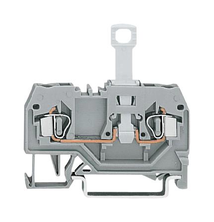Wago 280-912 Terminal Block, Din Rail, 2Pos, 12Awg