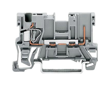 Wago 769-176 Terminal Block, Din Rail, 1Pos, 12Awg