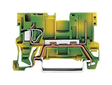 Wago 769-237 Terminal Block, Din Rail, 1Pos, 12Awg