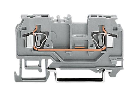 Wago 880-901 Terminal Block, Din Rail, 2Pos, 12Awg