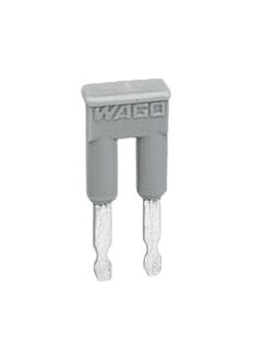 Wago 280-482 Insulated Jumper, 2Pos, Gray, Term Block