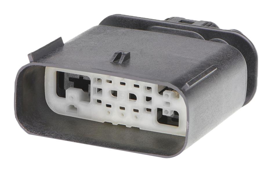 Molex 160081-3001 Conn Housing, Plug, 6+3Pwr, Pa66+Gf35